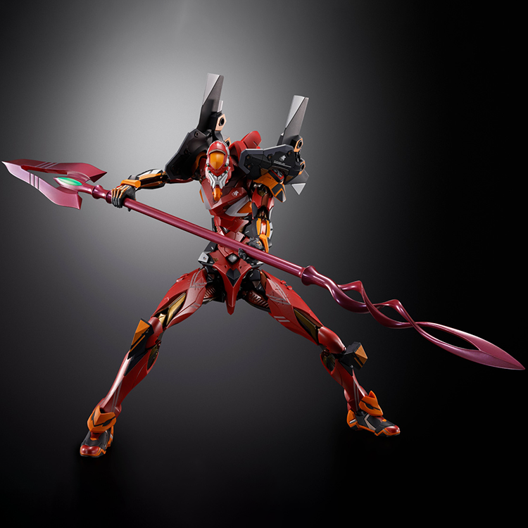 Eva 02 con Lanza de Cassius