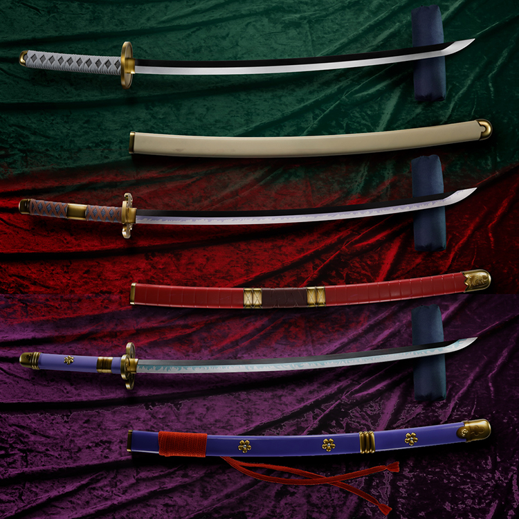 Roronoa Zoro Three Sword Style Set