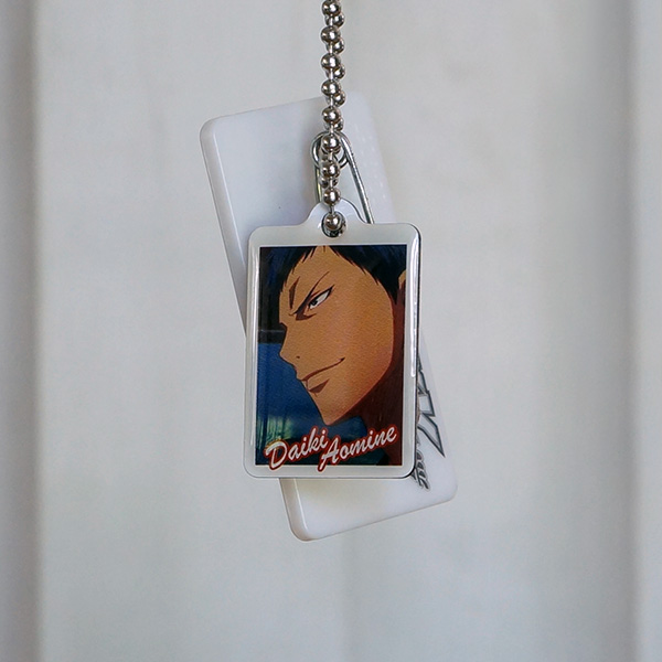 Tag Plate Llavero y Pin - Daiki Aomine